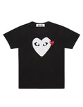 Play Comme des Garçons White Heart with Little Red Heart
