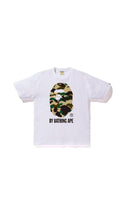 BAPE Green Camo Ape Head Tee