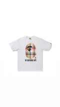BAPE x Burberry Check Ape Head Tee